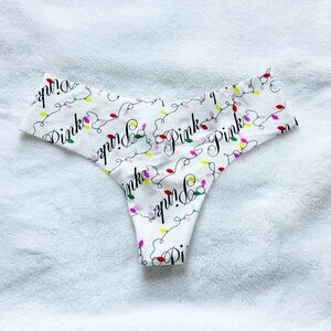 PINK By VICTORIA’S SECRET No Show Thong Panty Small NWT